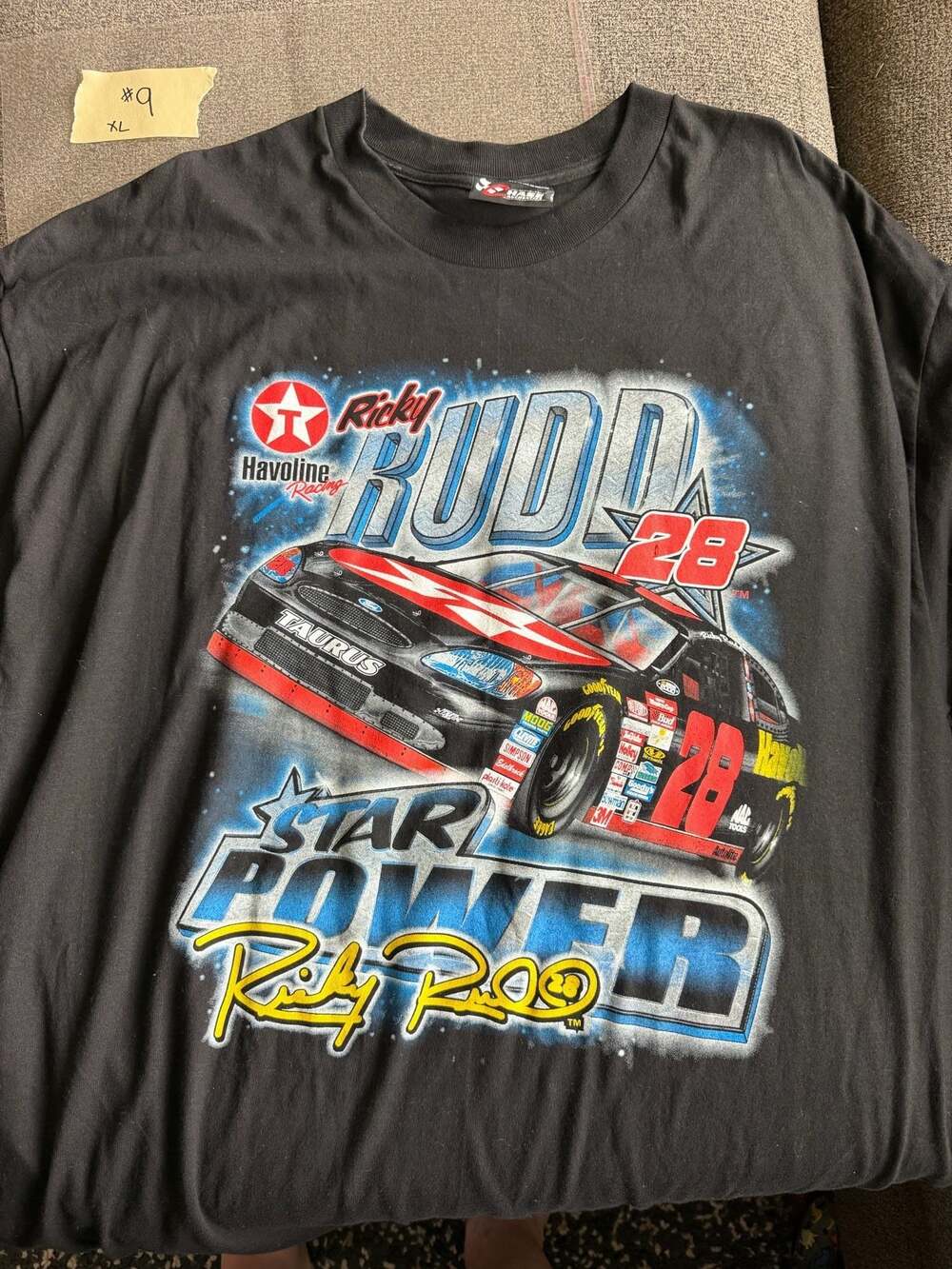 Vintage 2000 Chase Authentics Ricky Rudd #28 NASCAR Havoline Racing T-Shirt